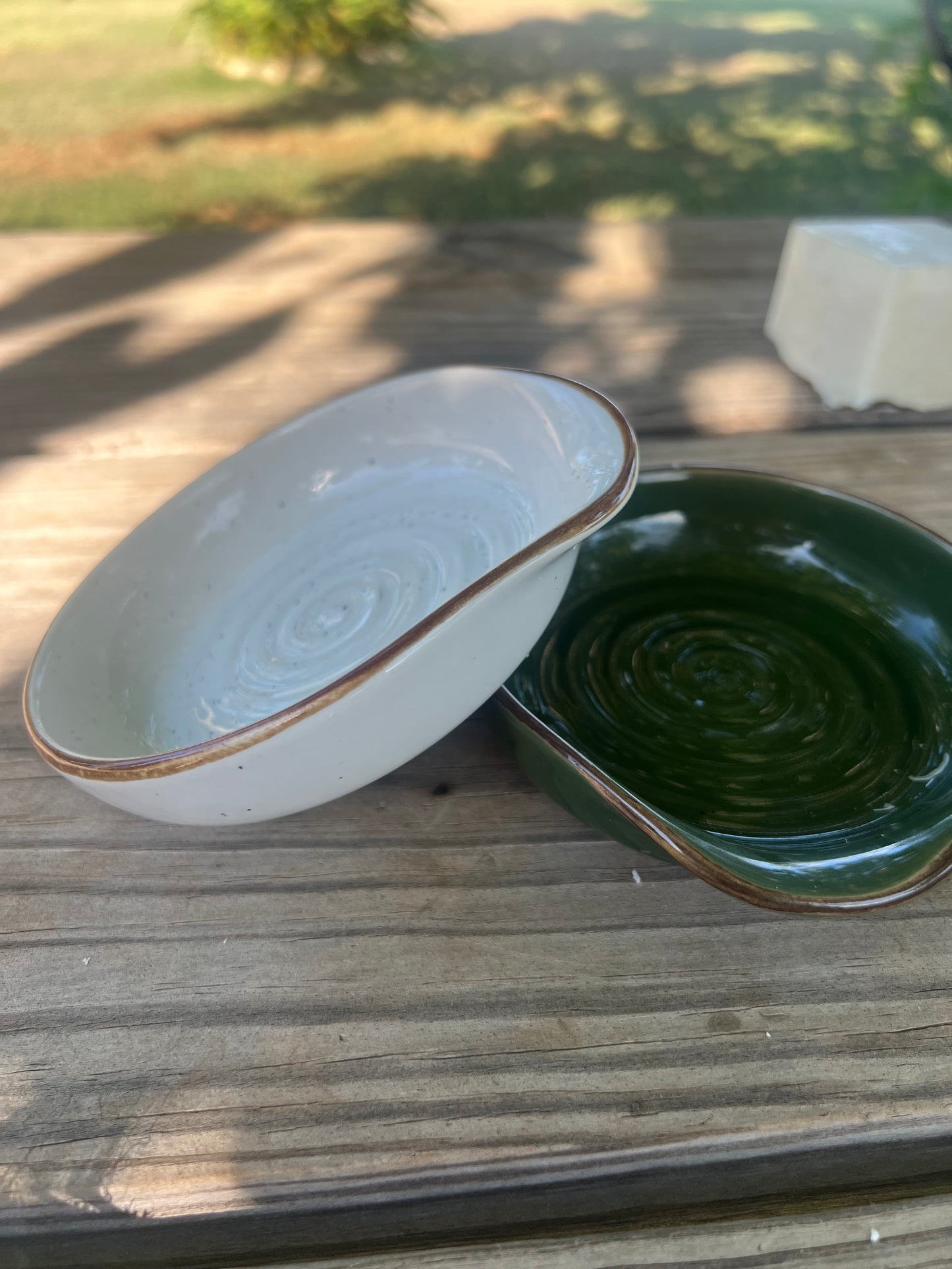 Farmhouse Ceramic Soap Dish