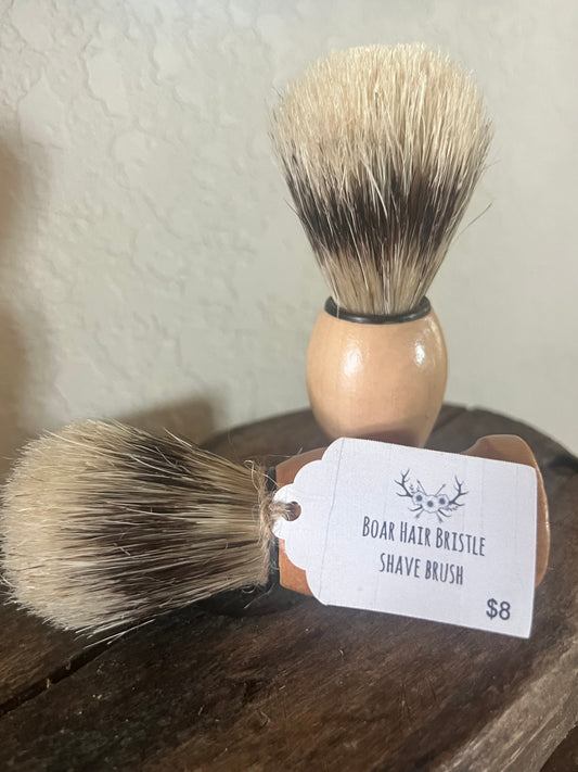 Boar Hair Shave Brush