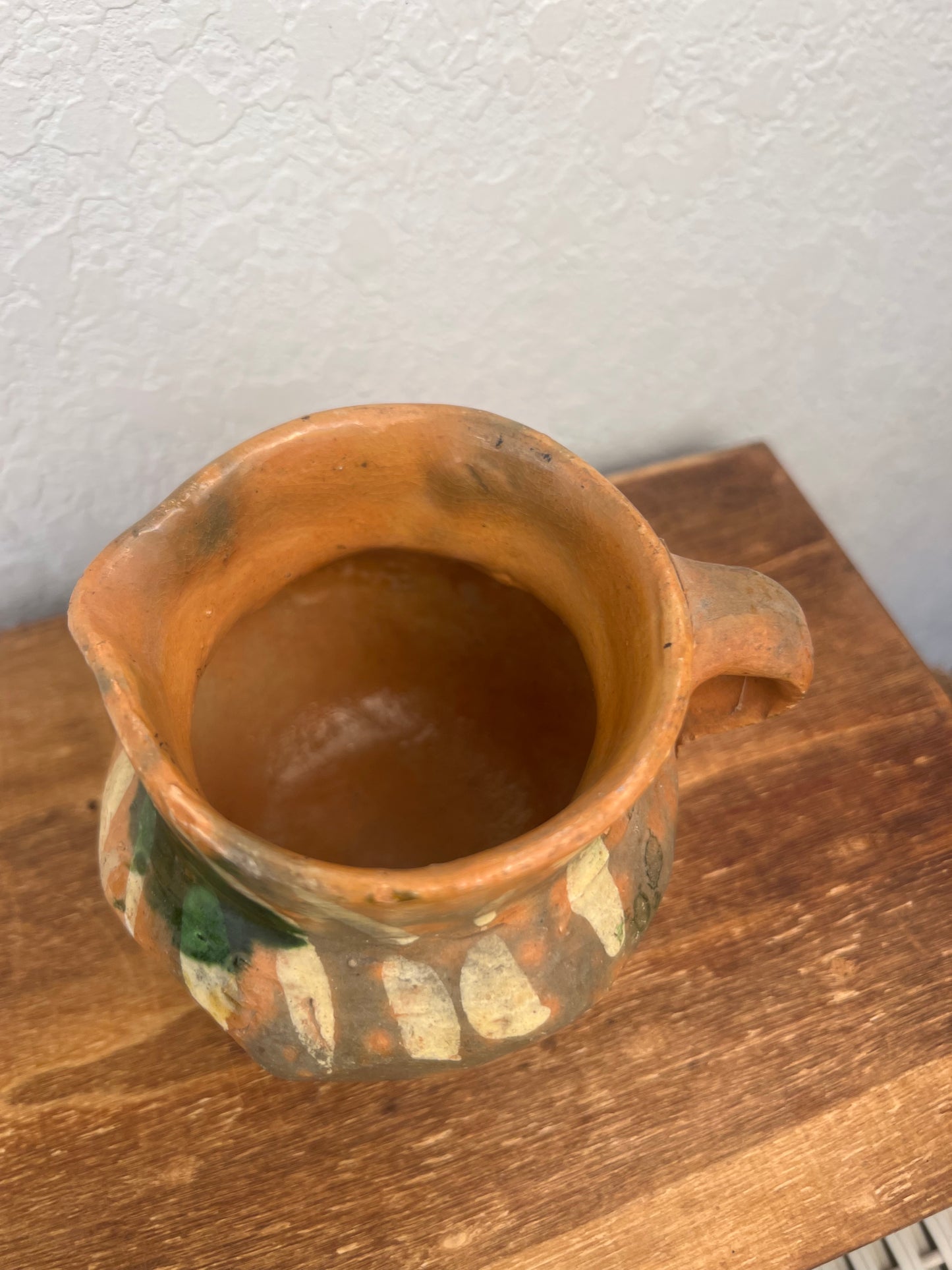 Mexican pottery coffee mug