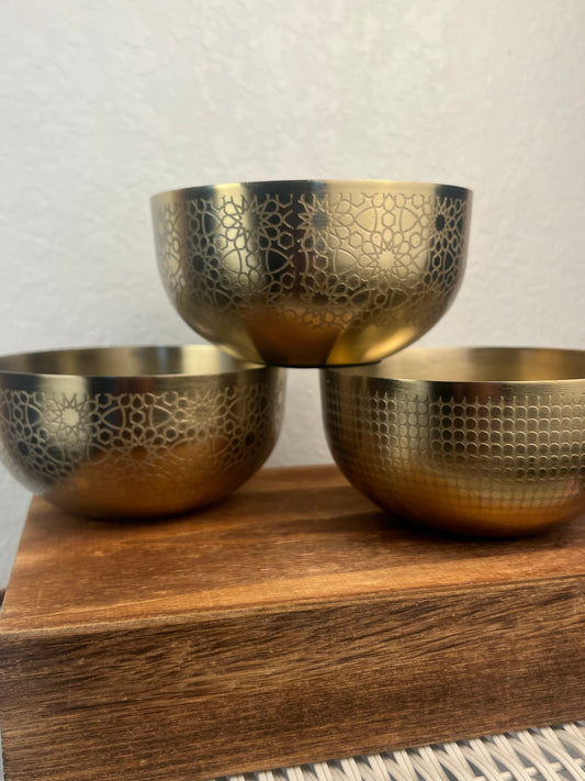 Brass Bowl Custom Soy Wax Candle