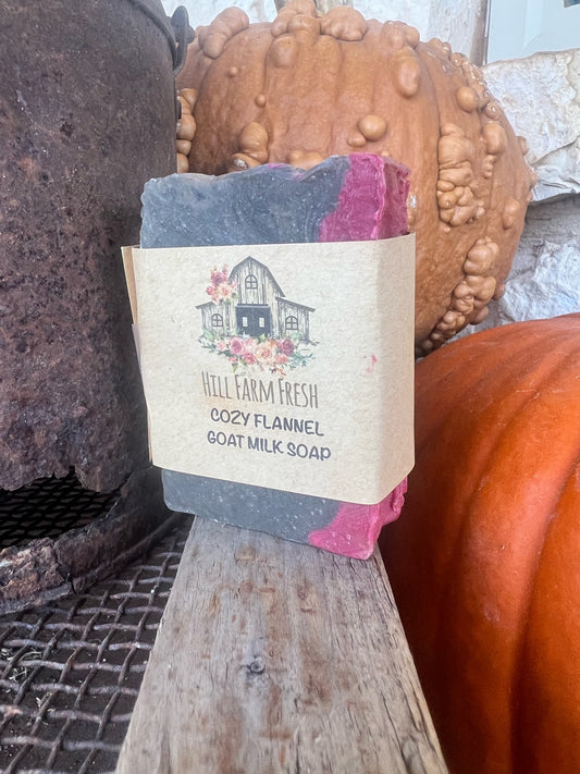 Cozy Flannel Goat Milk Soap