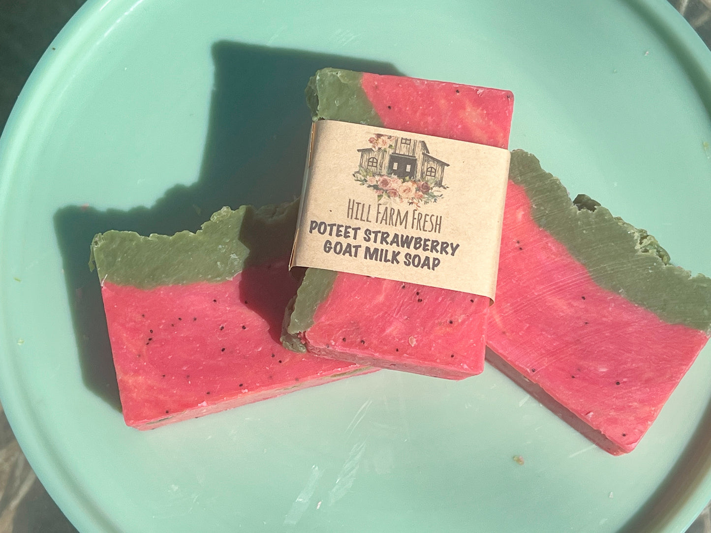 Poteet Strawberry Goat Milk Soap