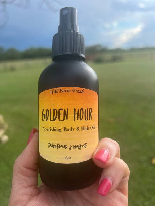 Golden Hour Nourishing Hair & Body Oil