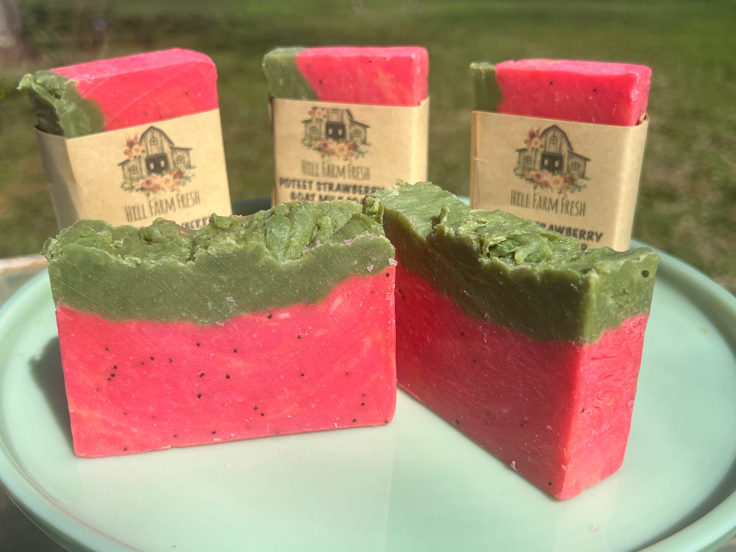 Poteet Strawberry Goat Milk Soap