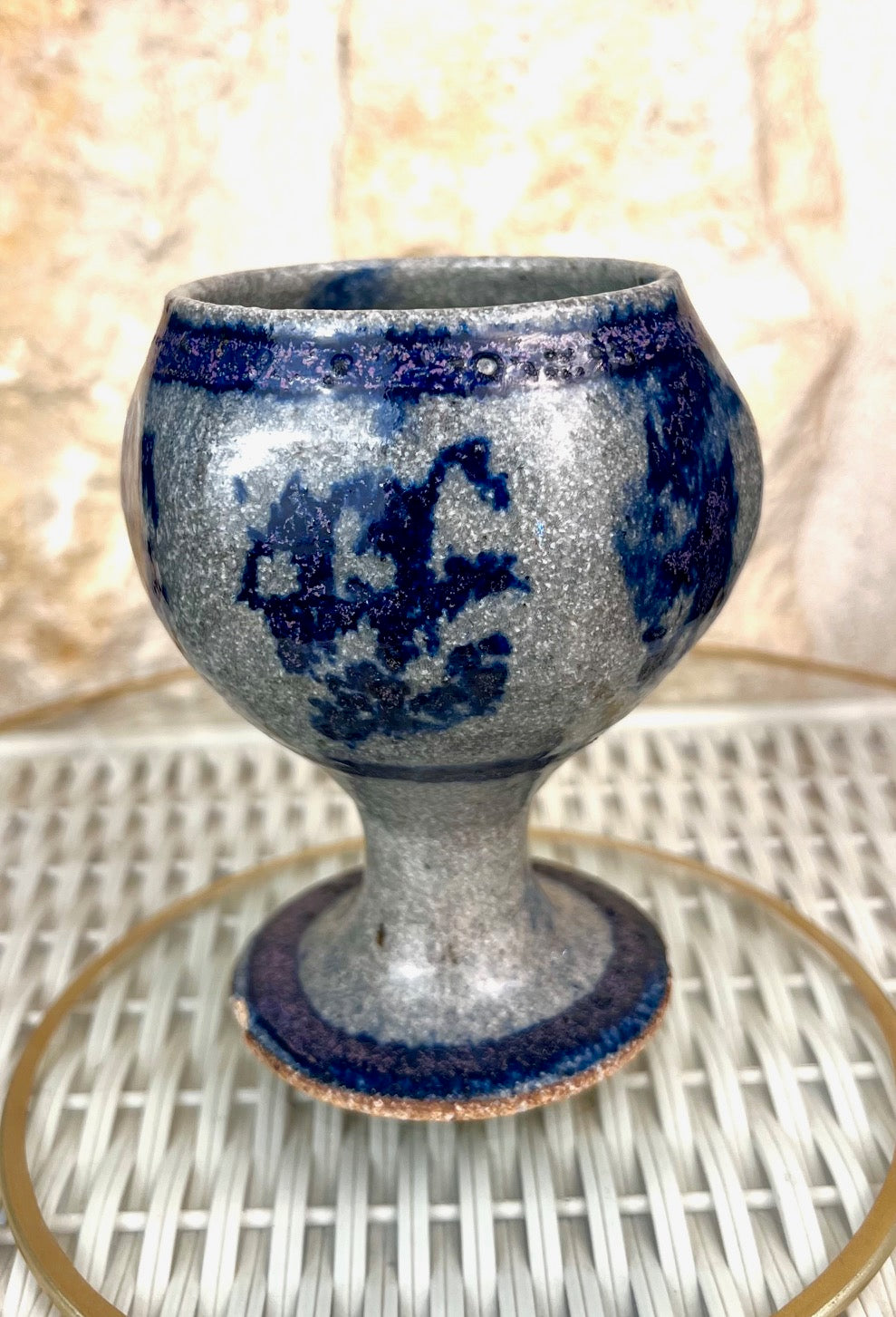 Stoneware Goblet